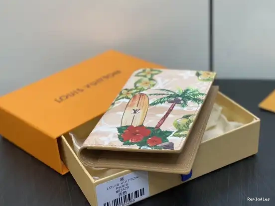 Repzbay COVER-10*14*2.5CM Vuitton PASSPORT Louis 0523